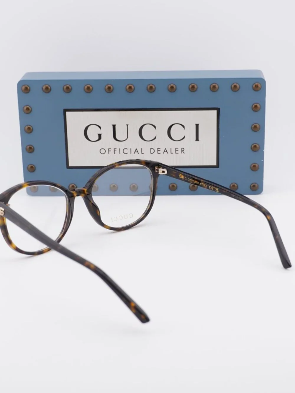 Gucci GG1996O 002 Square Eyeglasses - Havana 54mm